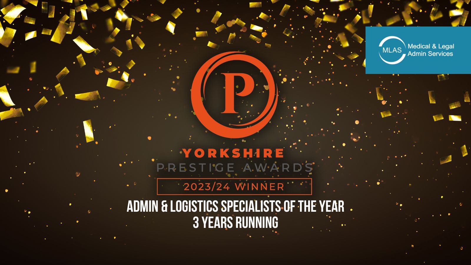 Yorkshire Prestige Awards Admin and Logistics Specialists of the Year 2023 2024